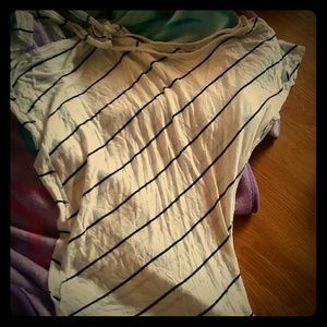 White and black cute shirt