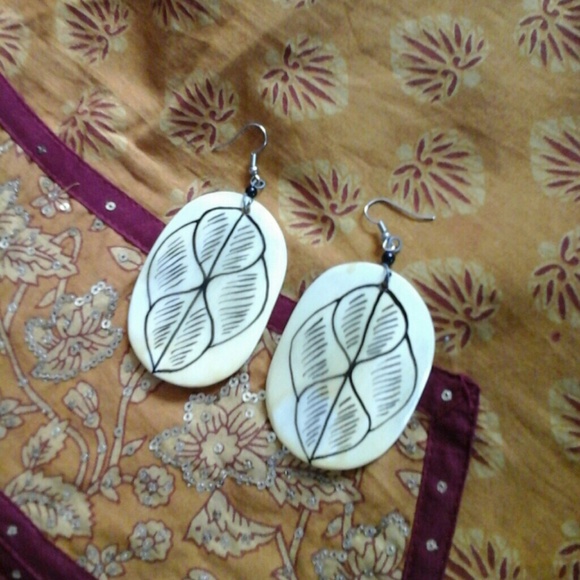 African inspired earrings