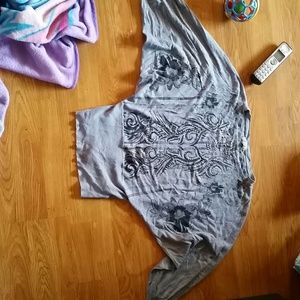 Embellished long sleeve shirt