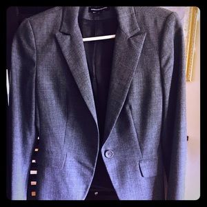 Express grey suit coat