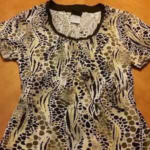 Nice Baby Phat scrub top