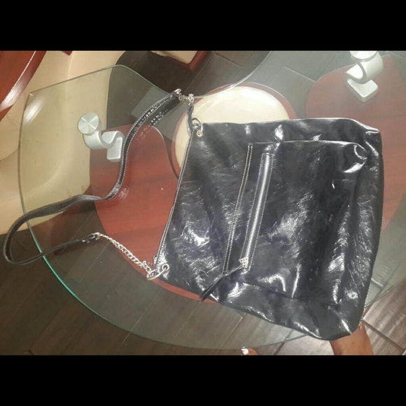 Black crossbody bag