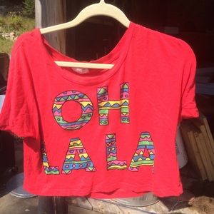 SOLD - ❤️ Oh La La t-shirt ❤️