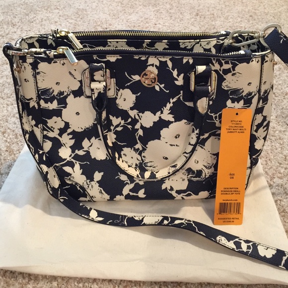 Tory Burch Robinson Small Double Zip Tote