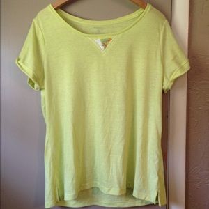 Soft yellow shirt