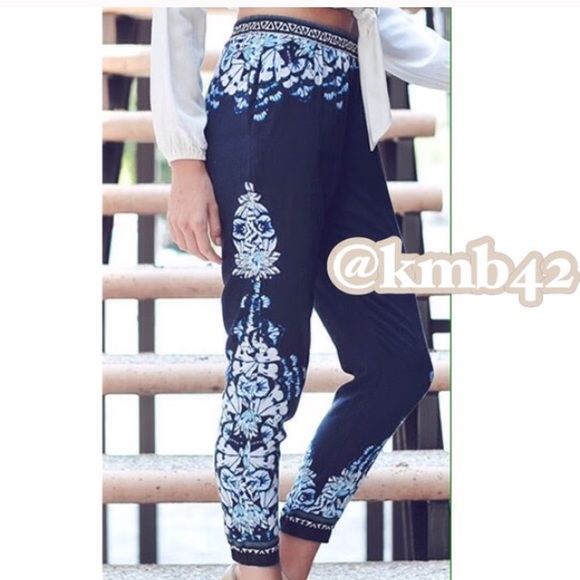 Pants - Indigo Genie Joggers