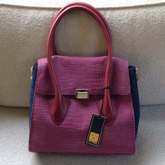 Pour la Victoire Handbags - Pour La Victoire Morandi Satchel Oxblood