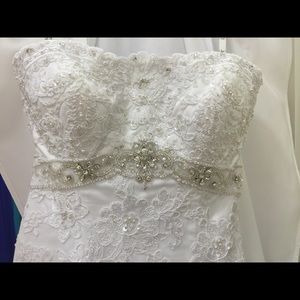 David Tutera wedding dress.