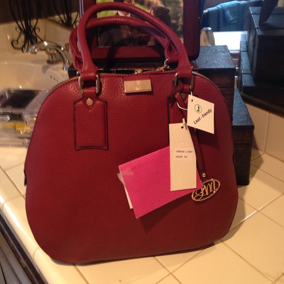 Beautiful fall burgundy purse