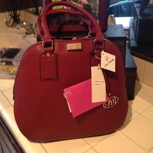 Beautiful fall burgundy purse
