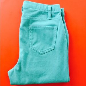 Faded Glory turquoise jeggings