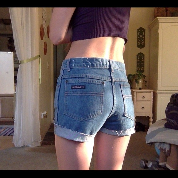 Urban Renewal Calvin Klein Denim Cutoffs - Picture 1 of 4