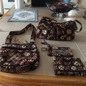 4 Vera Bradley bags Great Condition!!!!