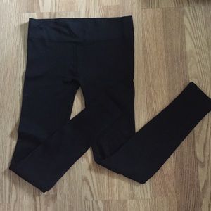 Black Nylon Leggings