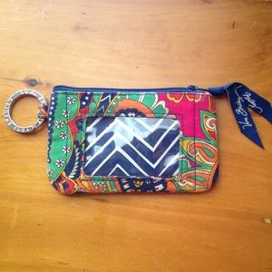 Vera Bradley ID zip case - Venetian print