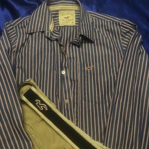 Hollister men's size medium long sleeve shirt