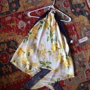 Tommy Bahama Silk Halter Top