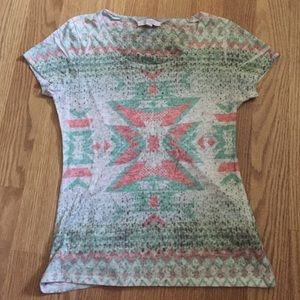 Aztec Print T-Shirt