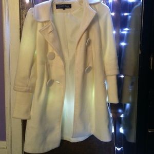White trench coat