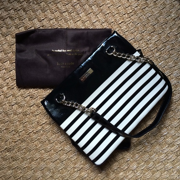 NEW Kate Spade Striped Purse - Picture 3 of 4