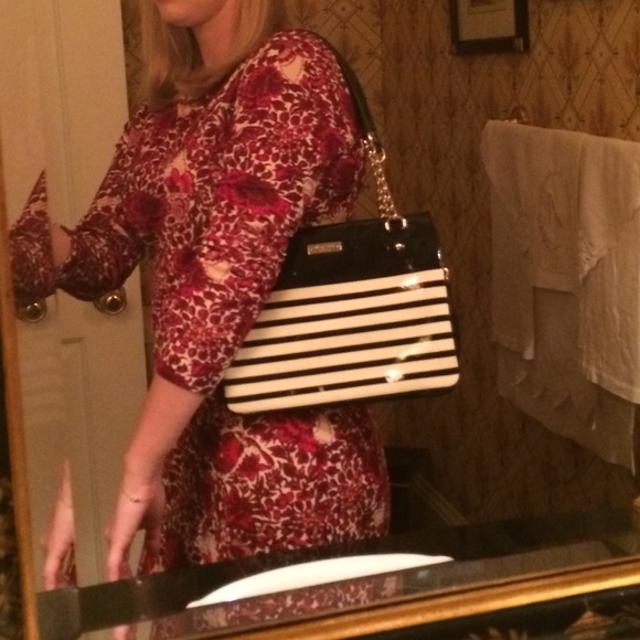 NEW Kate Spade Striped Purse - Picture 4 of 4
