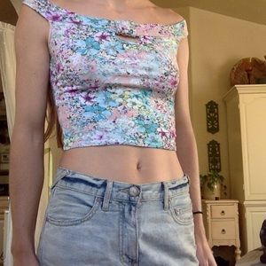 Pins and Needles Floral Top