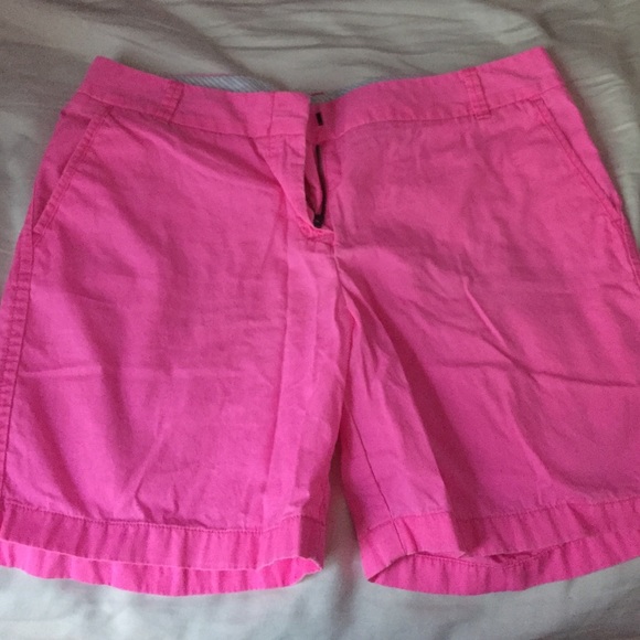 Jcrew hot pink Chino Short