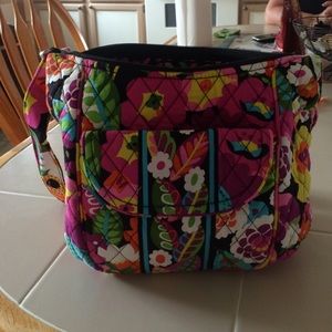 Larger hipster pink pattern great condition
