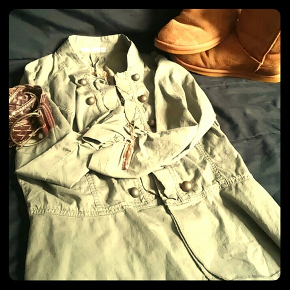 Green jacket