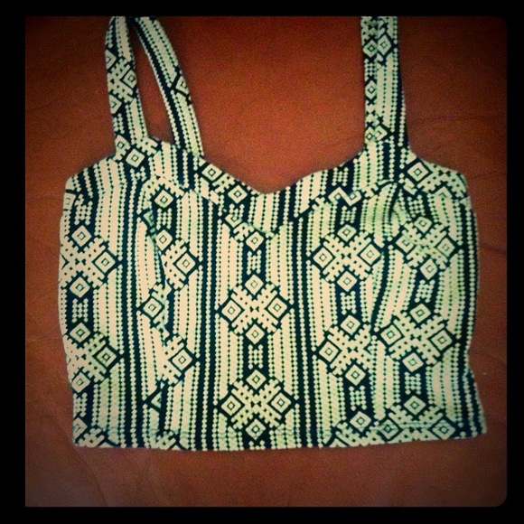 Cropped tank top