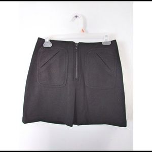 Black Gap pleaded skirt