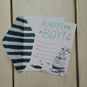 Baby shower invitations