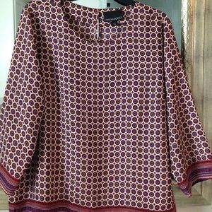 Cynthia Rowley blouse, jcrew copy