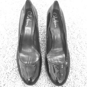 Cole Haan classic shiny black pump
