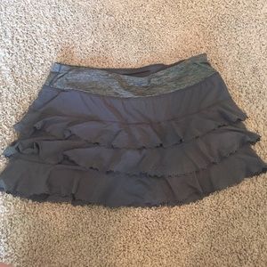 Grey Lululemon skirt