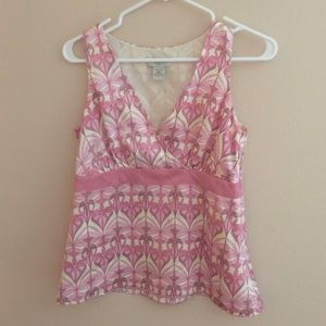 Banana republic silk blouse size 2