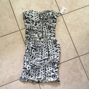 Tribal print dress