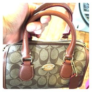 Coach cross body bag