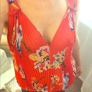 Floral Free people tank