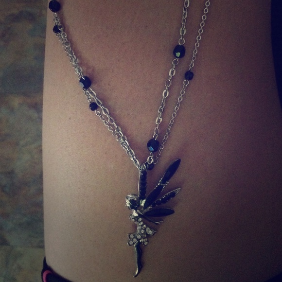 Pixie silver necklace