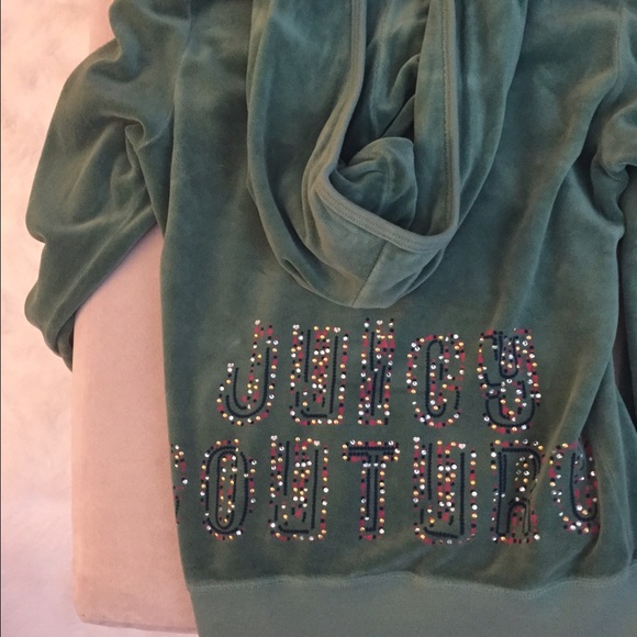 Velour hoodie