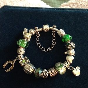 925 Sterling silver Lucky charm bracelet