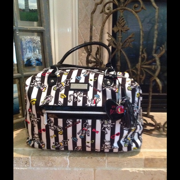 Betsy Johnson Overnight bag.  Soooo cute