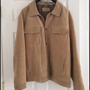 Men's suede jacket