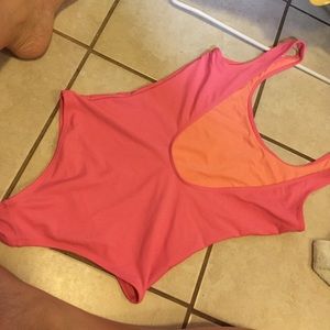 One piece bathing suit