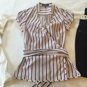 2 Express wrap dress shirts