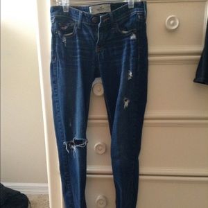 ripped skinny jeans form Hollister