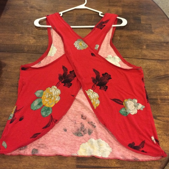 Open cross back tank from urban outfitters. Size L