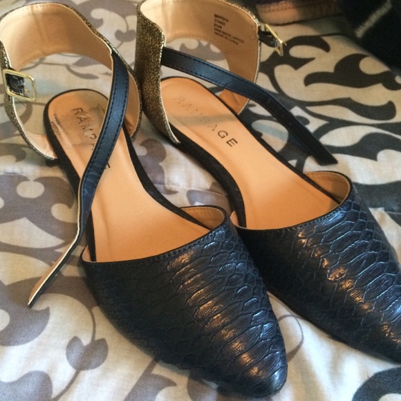 Black flats