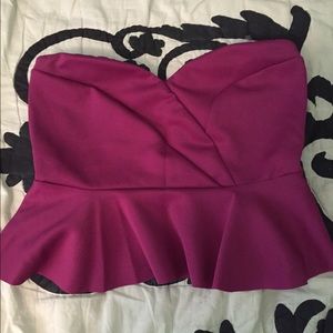 Nasty Gal Solemio bustier top